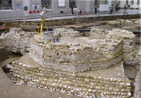 Konstanz, spätrömischer Wehrturm