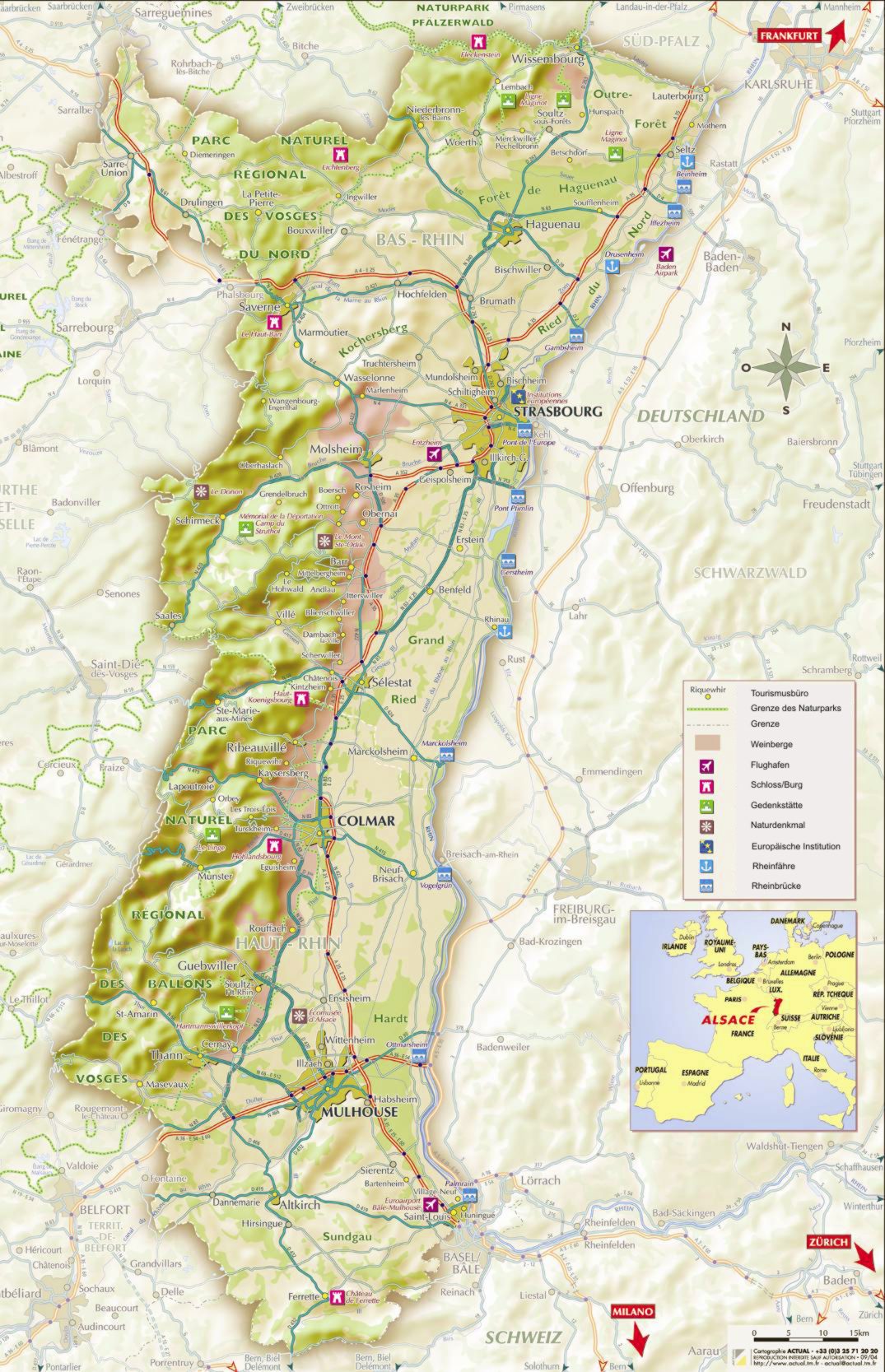 Elsass - Über das Land