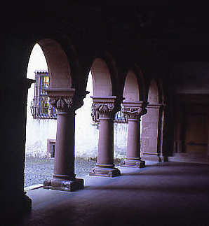 Loggia von innen gesehen