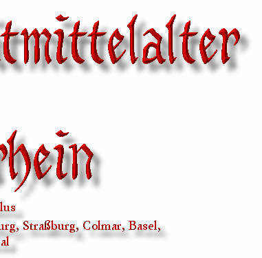Ausstellungszyklus in Karlsruhe, Straßburg, Freiburg, Colmar, Basel, Staufen und Bruchsal
