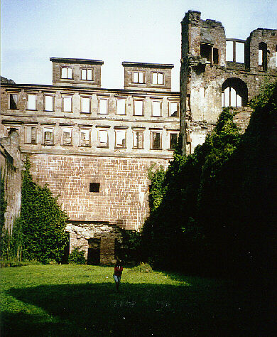 Heidelberg, Schloss, Englischer Bau
