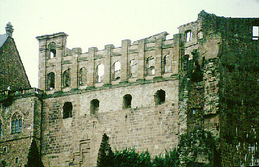 Heidelberger Schloss, Englischer Bau