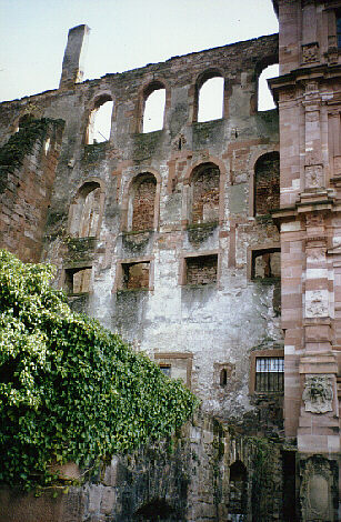 Heidelberg, Schloss, Gläserner Saalbau