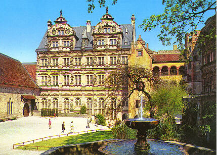 Friedrichsbau im Schloss Heidelberg