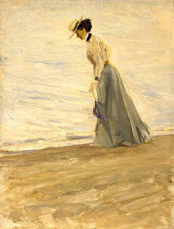 Max Slevogt, Dame am Meer