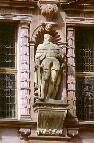 Figur des Kurfürsten Ottheinrich