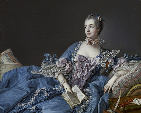 François Boucher, Madame de Pompadour, 1758. © Scottish National Gallery 