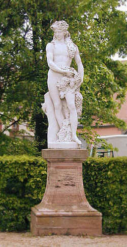 Schwetzingen, Schlosspark, Figuren