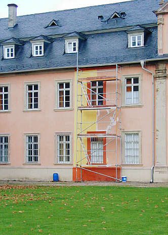 Schwetzingen, Seitenflügel Johann Wilhelms