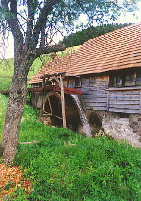 Sägemühle des Urishofes, Jostal, Titisee-Neustadt