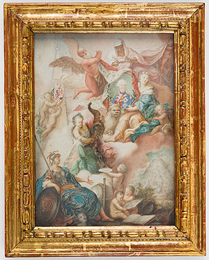 Allegorie auf Kurfürst Karl Theodor, München, um 1780