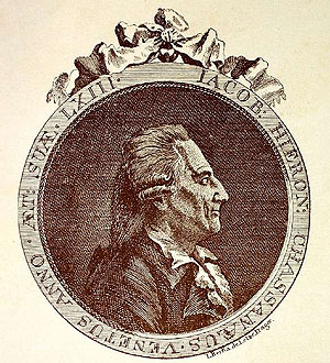 Giacomo Casanova im Alter von 63 Jahren, 1788. PD