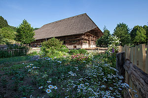 Der Falkenhof im Schwarzwälder Freilichtmuseum Vogtsbauernhof.