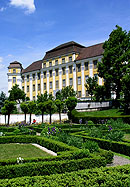 Neues Schloss Tettnang, vom Garten aus gesehen