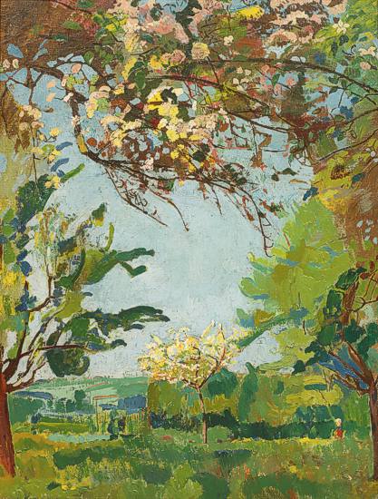 Cuno Amiet, Blütenzeit, 1926