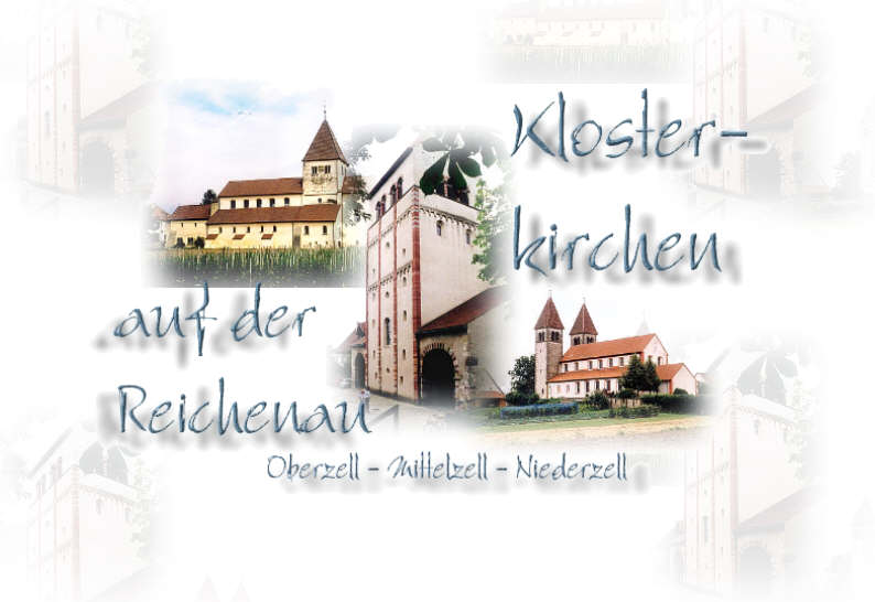 Titelbild Klöster auf der Reichenau. Textindex siehe unten