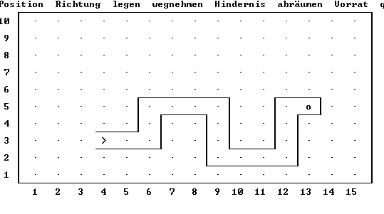 Beispiel fr eine Roboterumgebung