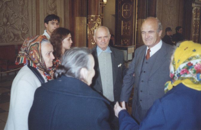 Empfang im Rathaus