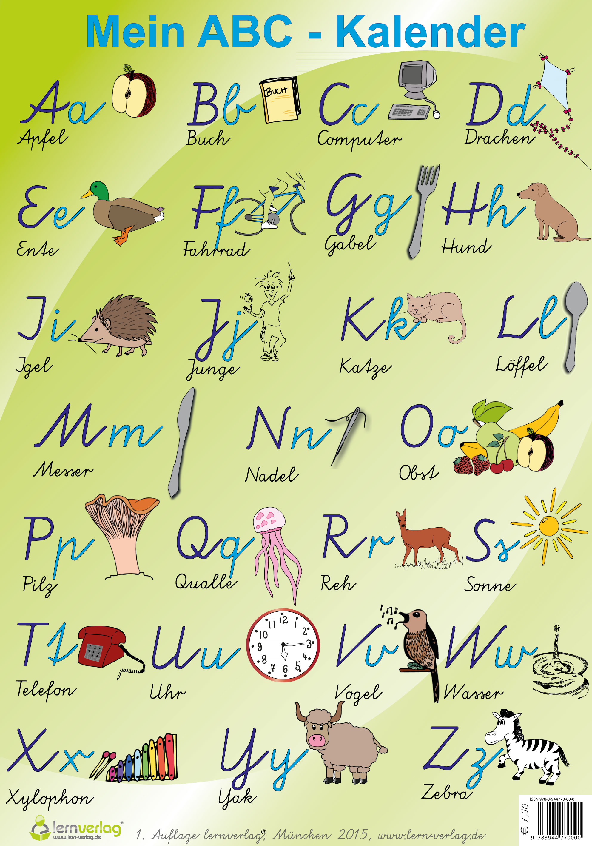 Mein ABC-Kalender - Cover