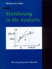 Einführung in die Analysis - Cover