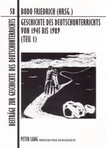 Geschichte des Deutschunterrichts von 1945 bis 1989 - Cover
