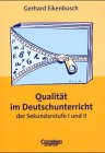 Qualität im Deutschunterricht - Cover