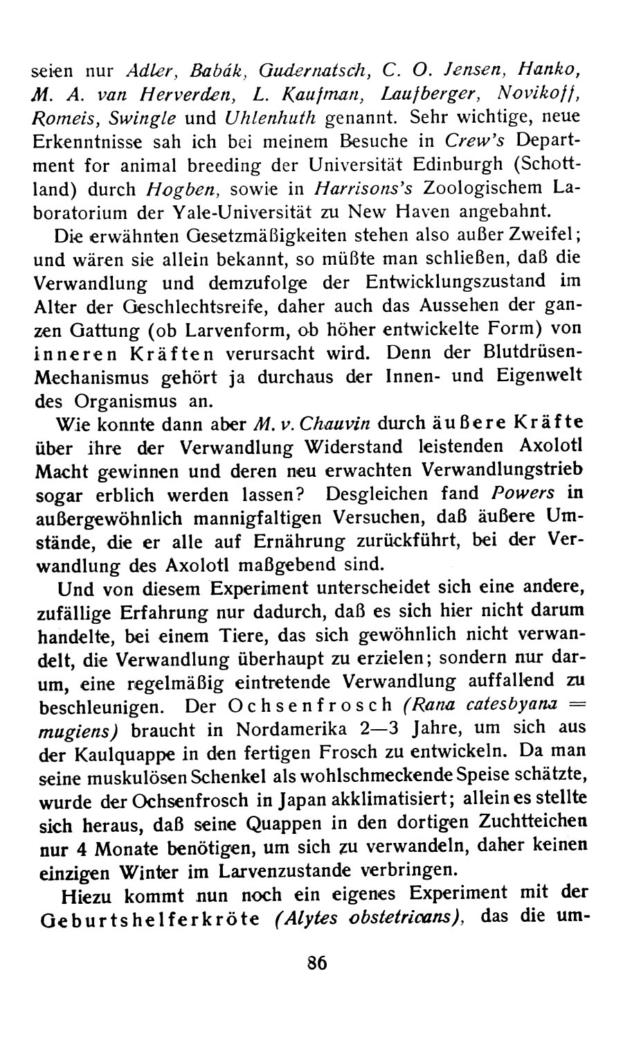 Neuvererbung Oder Vererbung Erworbener Eigenschaften 1920