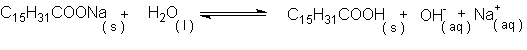 alkalische Reaktion