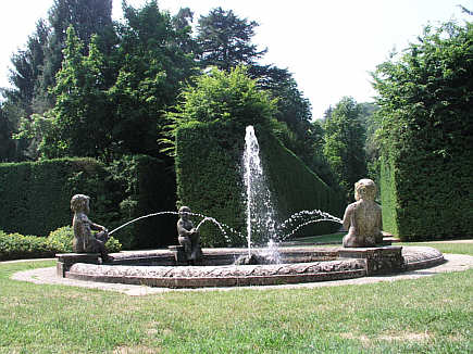 Garten der Villa Barbarigo in Valsanzibio