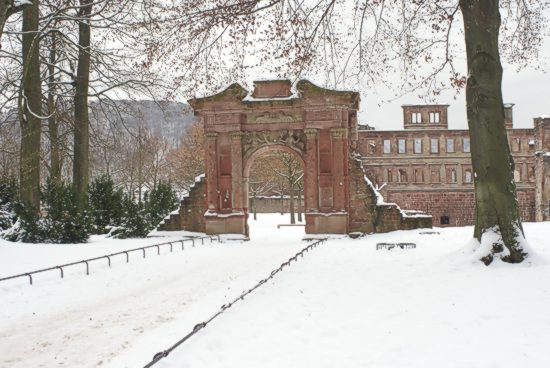 Elisabethentor im Winter