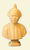 Eduard Schmidt von der Launitz (1797–1868), Büsten mit unterschiedlichen ethnischen Merkmalen nach Blumenbach, um 1850.