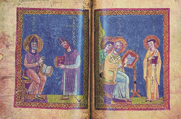 Handschrift „Moralia in Iob“.