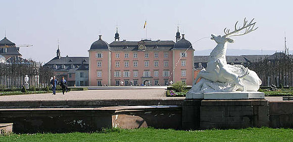 Schloss Schwetzingen, Gartenfassade