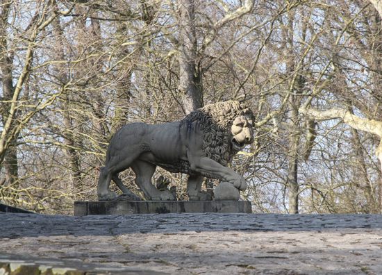 Schloss Monrepos: Löwe