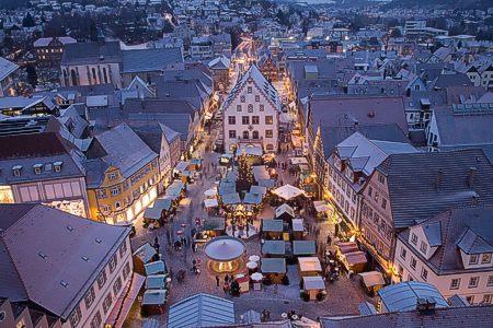 Weihnachtsmarkt in Bad Mergentheim. Bild: Touristikgemeinschaft „Liebliches Taubertal“ e.V.