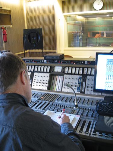 Blick in das Tonstudio des Labels MPS in Villingen-Schwenningen, das jetzt in das Denkmalbuch des Landes Baden-Württemberg eingetragen wurde