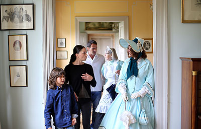 Kostümführung in Schloss Kirchheim. Foto: ssg 