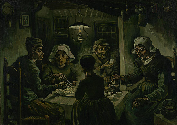 Vincent van Gogh, Die Kartoffelesser, 1885. Van Gogh Museum, Amsterdam (© Vincent van Gogh Stichting)
