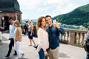 Küss mich im Schloss - und mit dem Selfie kann man gewinnen