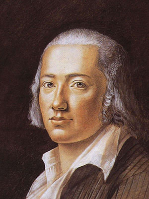 Franz Karl Hiemer, Hölderlin. 1792. Bild: SSG