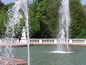 Schloss Bruchsal, Im Schlossgarten. Fotos: kulturer.be