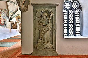 Epitaph der Äbtissin Veronika von Rietheim im Kloster Heiligkreuztal