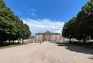 Schloss Bruchsal, Gartenfassade. Foto: kulturer.be