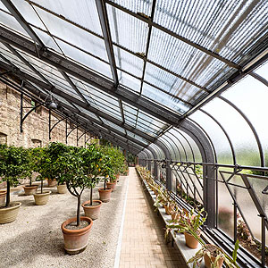 Botanischer Garten: Schaugewächshaus. Foto Dirk Altenkirch, ssg