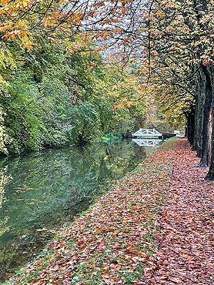 Herbststimmung am Kanal. Foto: kulturer.be