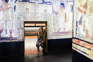 Blick in aktuelle rem-Ausstellungen: Ägypten (© rem, Foto: Maria Schumann)