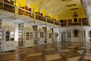 Schloss und Kloster Salem, Bibliothekssaal. Foto: ssg