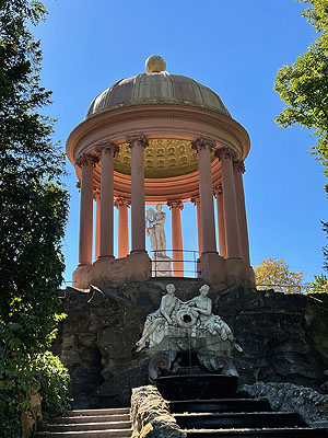 Apollotempel von der Treppe aus gesehen