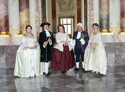 Schloss Bruchsal, Kostumführung