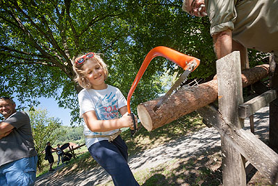 Kinderprogramm: Holzarbeiten
